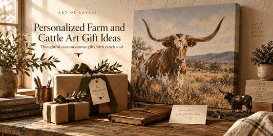 Personalized Farm and Cattle Art Gift Ideas - ART OF ROYALS