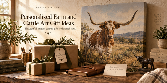 Personalized Farm and Cattle Art Gift Ideas