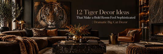 12 Tiger Decor Ideas That Make a Bold Room Feel Sophisticated | Dramatic Big Cat Decor