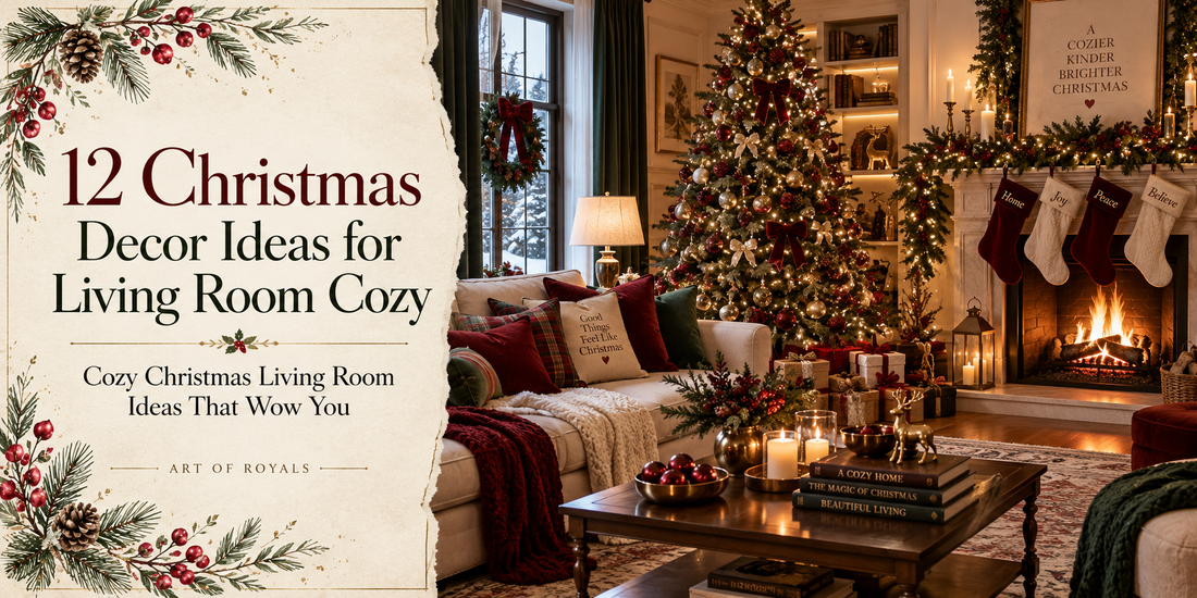 12 Christmas Decor Ideas for Living Room Cozy: Cozy Christmas Living Room Ideas That Wow You