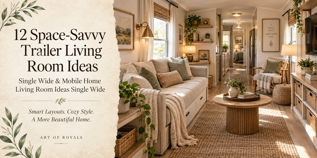 12 Space-Savvy Trailer Living Room Ideas Single Wide & Mobile Home Living Room Ideas Single Wide