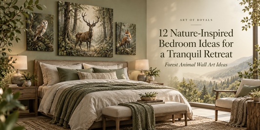 12 Nature-Inspired Bedroom Ideas for a Tranquil Retreat | Forest Animal Wall Art Ideas