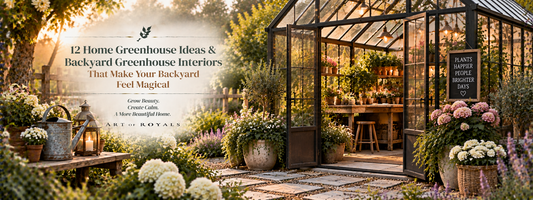 12 Home Greenhouse Ideas & Backyard Greenhouse Interiors That Make Your Backyard Feel Magical