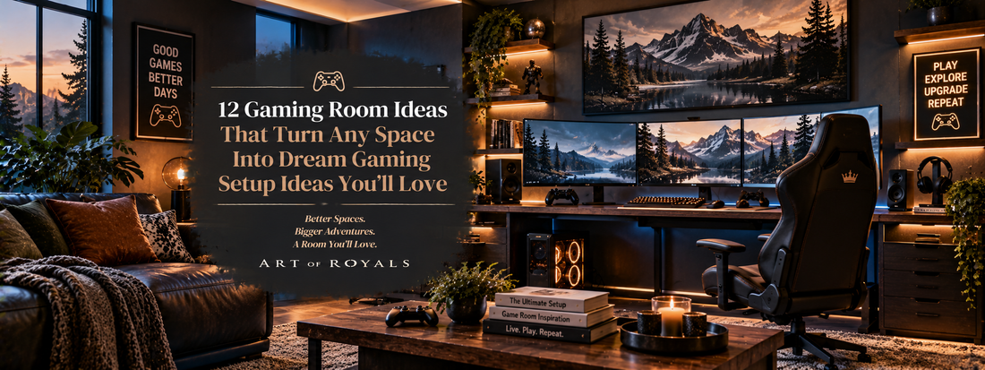 12 Gaming Room Ideas That Turn Any Space Into Dream Gaming Setup Ideas You'll Love