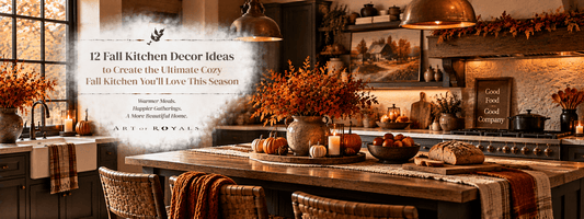 12 Fall Kitchen Decor Ideas to Create the Ultimate Cozy Fall Kitchen You'll Love This Season - ART OF ROYALS