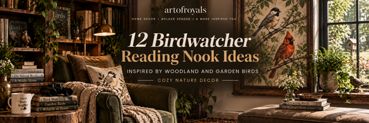 12 Birdwatcher Reading Nook Ideas Inspired by Woodland and Garden Birds | Cozy Nature Decor