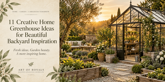 11 Creative Home Greenhouse Ideas for Beautiful Backyard Inspiration - ART OF ROYALS