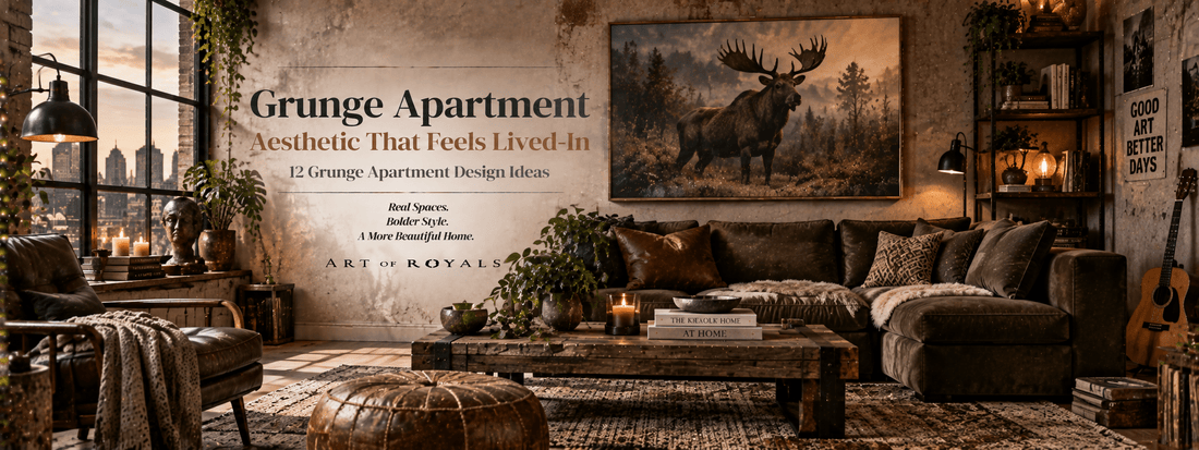 Grunge Apartment Aesthetic That Feels Lived-In | 12 Grunge Apartment Design Ideas - ART OF ROYALS