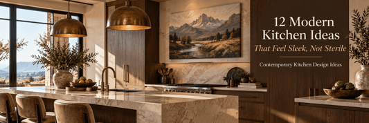 12 Modern Kitchen Ideas That Feel Sleek, Not Sterile | Contemporary Kitchen Design Ideas - ART OF ROYALS