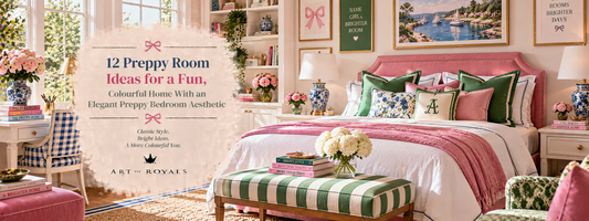 12 Preppy Room Ideas for a Fun, Colourful Home With an Elegant Preppy Bedroom Aesthetic