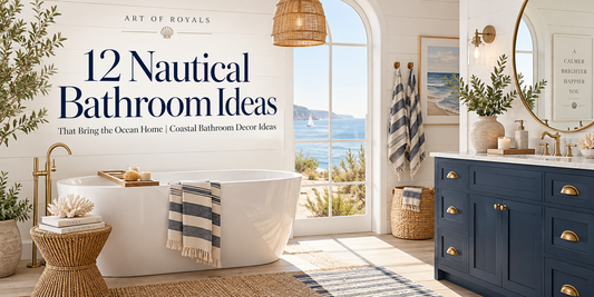 12 Nautical Bathroom Ideas That Bring the Ocean Home | Coastal Bathroom Decor Ideas