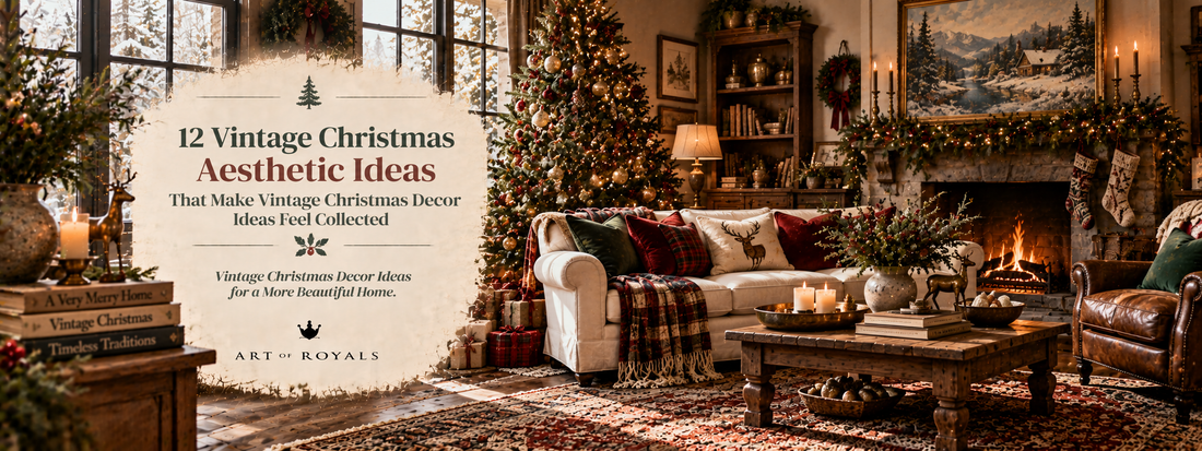 12 Vintage Christmas Aesthetic Ideas That Make Vintage Christmas Decor Ideas Feel Collected