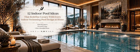 12 Indoor Pool Ideas That Redefine Luxury With Every Indoor Swimming Pool Design at Home - ART OF ROYALS