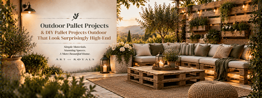 12 Outdoor Pallet Projects & DIY Pallet Projects Outdoor That Look Surprisingly High-End - ART OF ROYALS