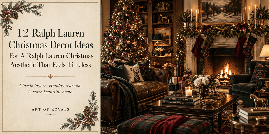 12 Ralph Lauren Christmas Decor Ideas For A Ralph Lauren Christmas Aesthetic That Feels Timeless - ART OF ROYALS