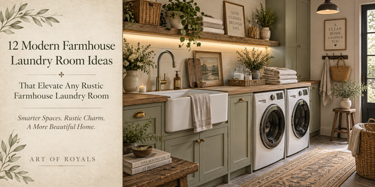 12 Modern Farmhouse Laundry Room Ideas That Elevate Any Rustic Farmhouse Laundry Room