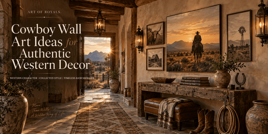 Cowboy Wall Art Ideas for Authentic Western Decor - ART OF ROYALS