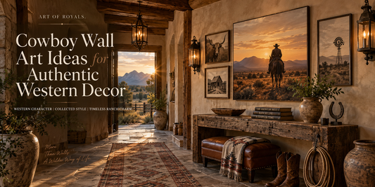 Cowboy Wall Art Ideas for Authentic Western Decor