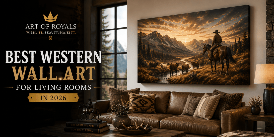 Best Western Wall Art for Living Rooms in 2026 - ART OF ROYALS