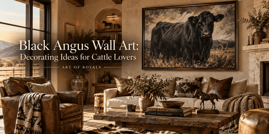 Black Angus Wall Art: Decorating Ideas for Cattle Lovers - ART OF ROYALS