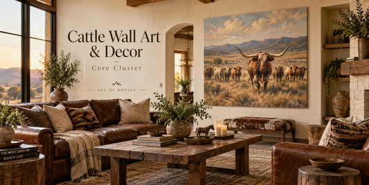 Cattle Wall Art & Decor: The Complete Guide to Ranch, Farmhouse & Western Cattle Canvas Art