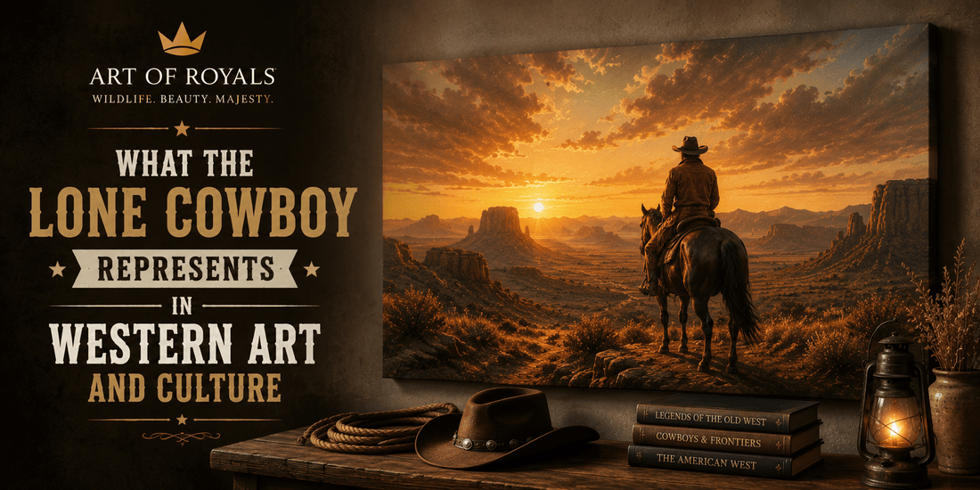 What the Lone Cowboy Represents in Western Art and Culture - ART OF ROYALS
