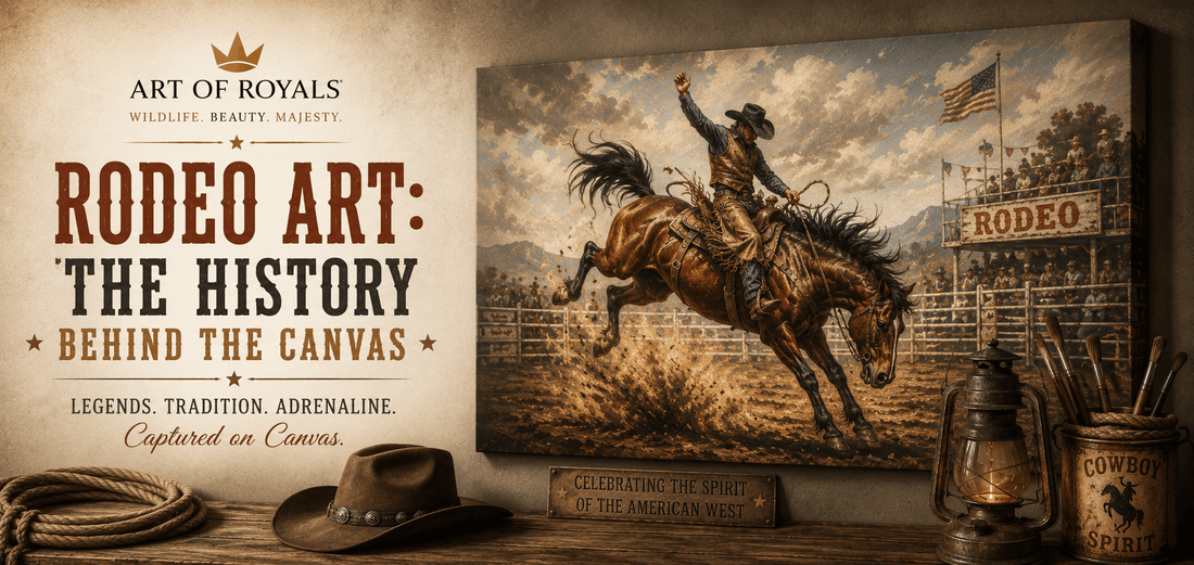Rodeo Art: The History Behind the Canvas - ART OF ROYALS