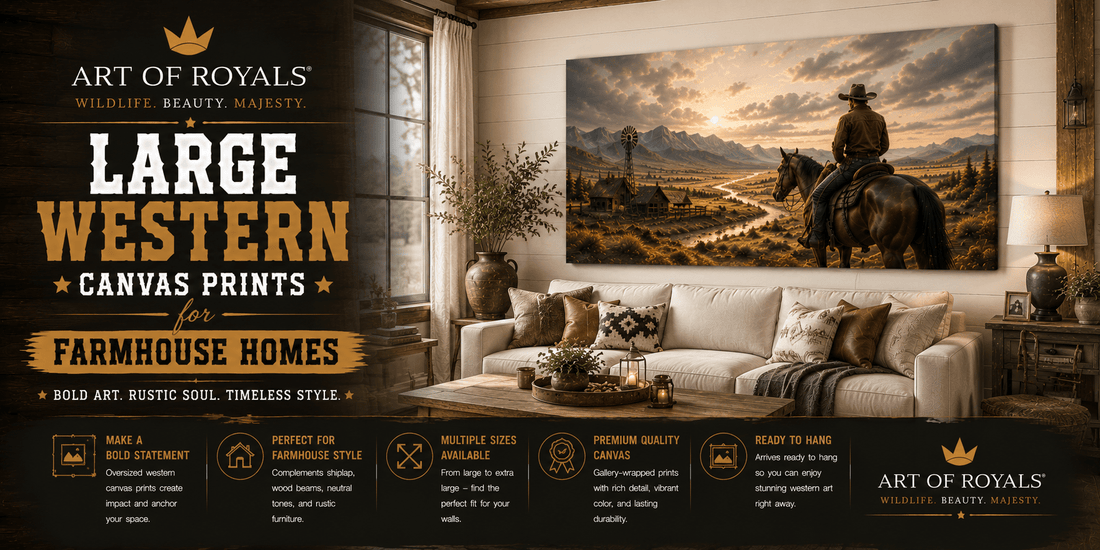 Cowboy Wall Art That Actually Looks Good in a Modern Home - ART OF ROYALS