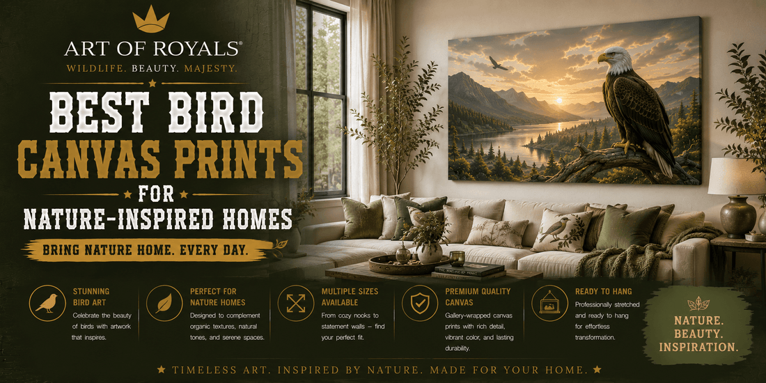 Best Bird Canvas Prints for Nature-Inspired Homes - ART OF ROYALS