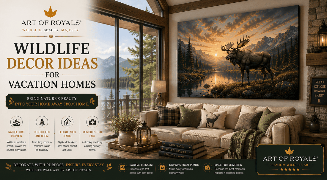 Wildlife Decor Ideas for Vacation Homes - ART OF ROYALS