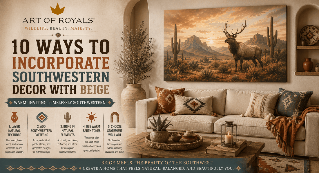 10 Ways to Incorporate Southwestern Decor with Beige - ART OF ROYALS