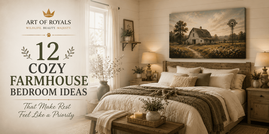 12 Cozy Farmhouse Bedroom Ideas That Make Rest Feel Like a Priority - ART OF ROYALS