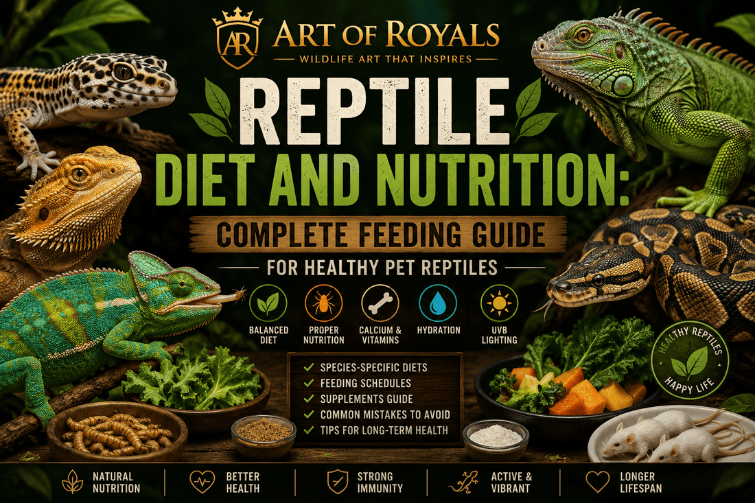 Reptile Diet and Nutrition: Complete Feeding Guide for Healthy Pet Reptiles - ART OF ROYALS