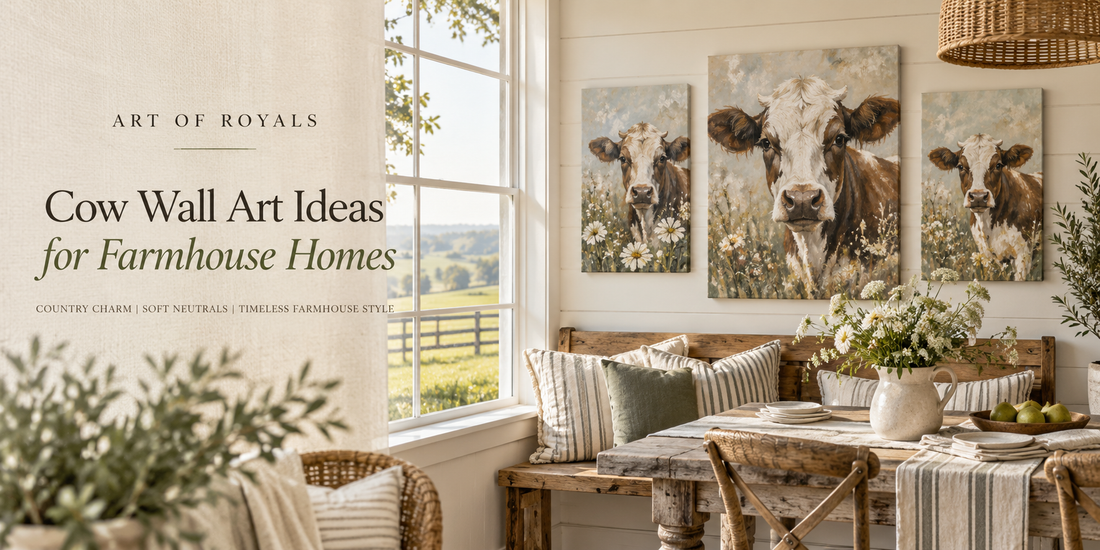 Cow Wall Art Ideas for Farmhouse Homes | Rustic Decor Guide