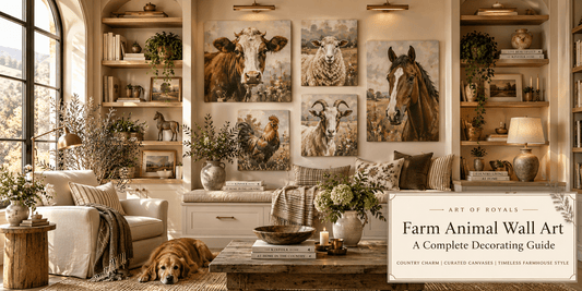 Farm Animal Wall Art: A Complete Decorating Guide - ART OF ROYALS