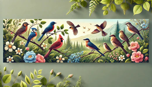 Birdwatching-Inspired Wall Art: Bringing Nature into Your Home