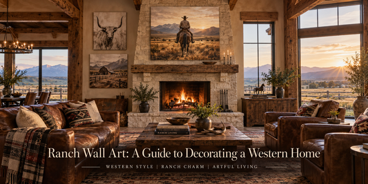 Ranch Wall Art: A Guide to Decorating a Western Home