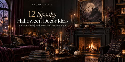 12 Spooky Halloween Decor Ideas for Your Home | Halloween Wall Art Inspiration
