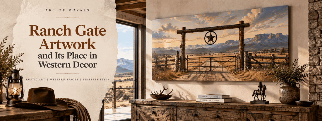 Ranch Gate Artwork and Its Place in Western Decor - ART OF ROYALS