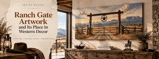 Ranch Gate Artwork and Its Place in Western Decor - ART OF ROYALS