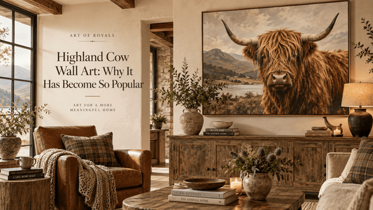 Highland Cow Wall Art: Why It Has Become So Popular - ART OF ROYALS