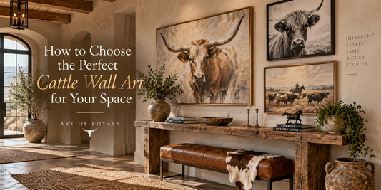 How to Choose the Perfect Cattle Wall Art for Your Space
