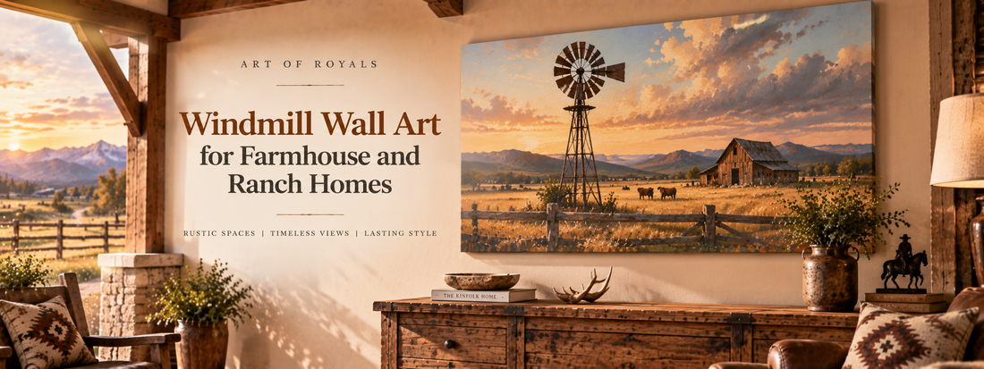Windmill Wall Art for Farmhouse & Ranch Homes | Rustic Decor Guide