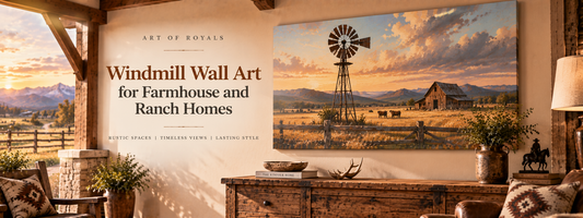 Windmill Wall Art for Farmhouse & Ranch Homes | Rustic Decor Guide