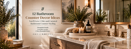 12 Bathroom Counter Decor Ideas You’ll Love | Chic and Curated Bathroom Counter Styling