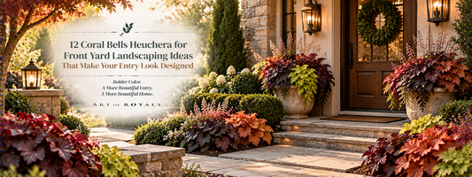 12 Coral Bells Heuchera for Front Yard Landscaping Ideas That Make Your Entry Look Designed