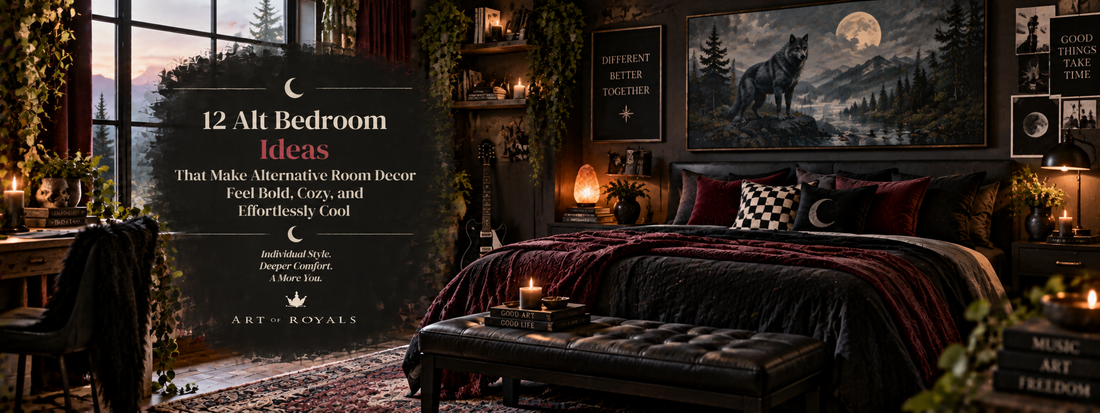 12 Alt Bedroom Ideas That Make Alternative Room Decor Feel Bold, Cozy, and Effortlessly Cool