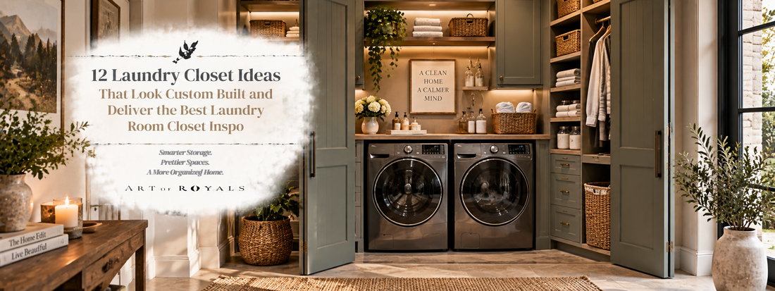 12 Laundry Closet Ideas That Look Custom Built and Deliver the Best Laundry Room Closet Inspo