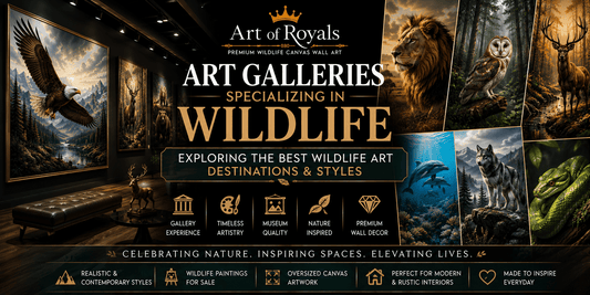 Art Galleries Specializing in Wildlife: Exploring the Best Wildlife Art Destinations and Styles - ART OF ROYALS