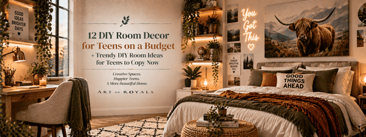 12 DIY Room Decor for Teens on a Budget + Trendy DIY Room Ideas for Teens to Copy Now - ART OF ROYALS